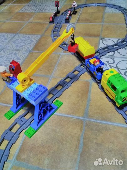 Лего дупло железная дорога 5609