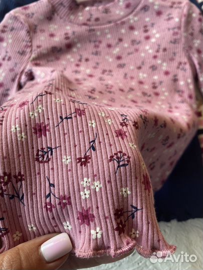 Комплект водолазка лонгслив для девочки