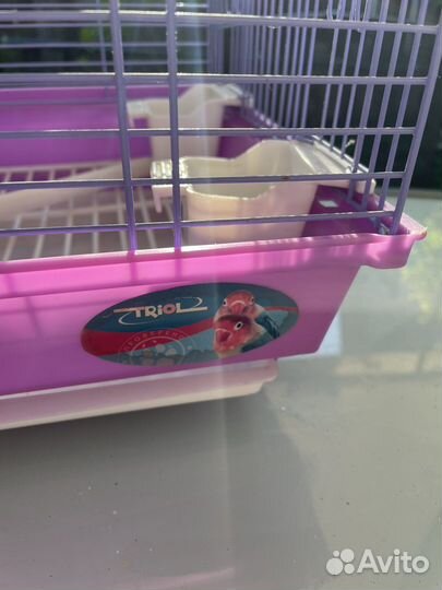 Клетка для попугаев Triol оригинал(фиолетовая)