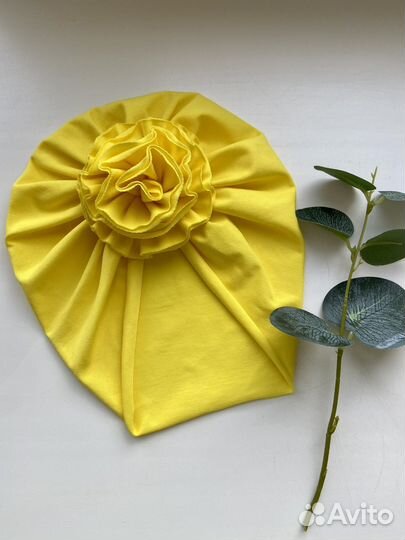 Шапка тюрбан для девочки