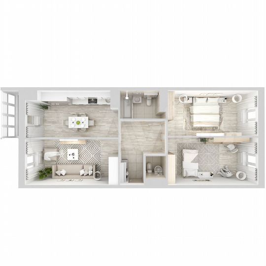 3-к. квартира, 79,2 м², 9/15 эт.