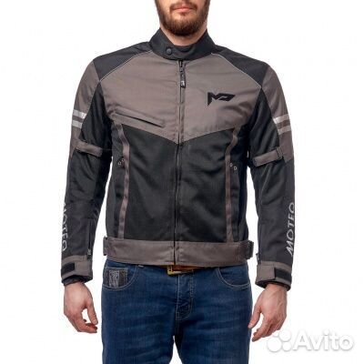 Мотокуртка Moteq Airflow black-gray