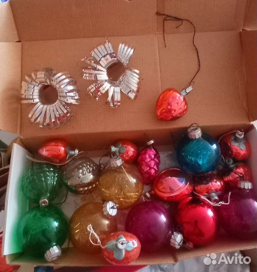 Елочные игрушки СССР