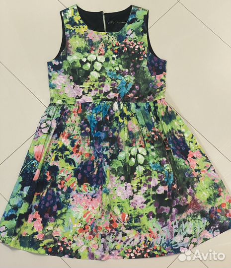 Платье zara, пестрое, размер M