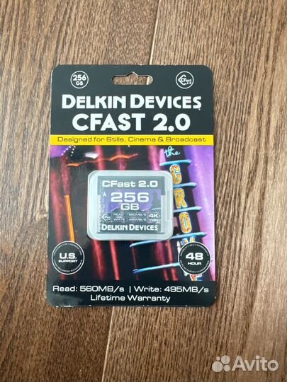 Карта памяти Delkin Devices Cinema CFast 2.0