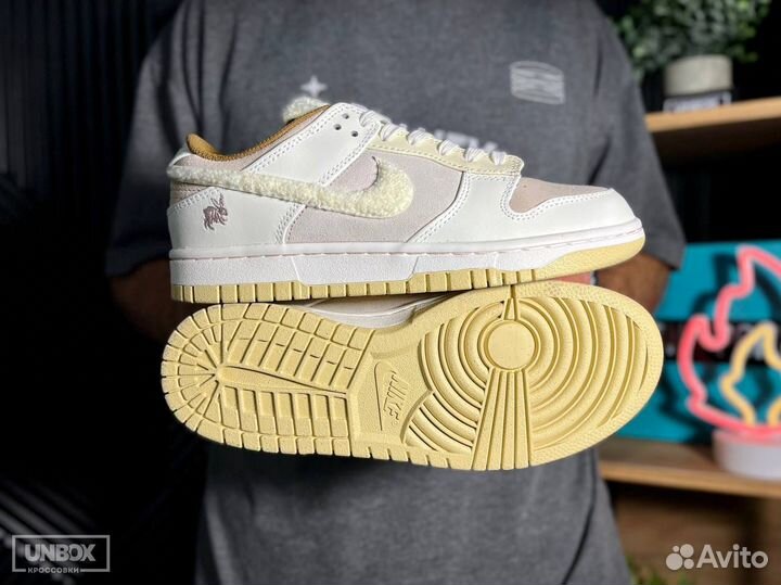 Кроссовки Nike Dunk Low Year of the Rabbit Fossil