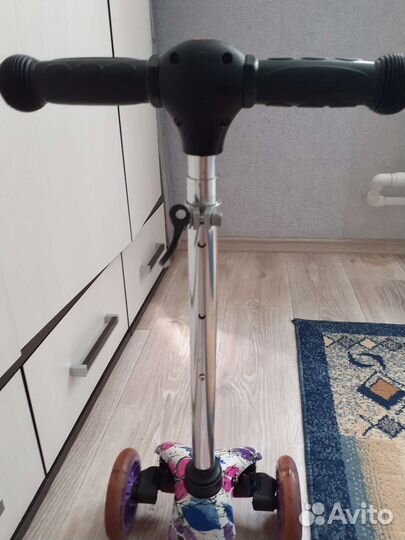 Самокат детский трехколесный бу