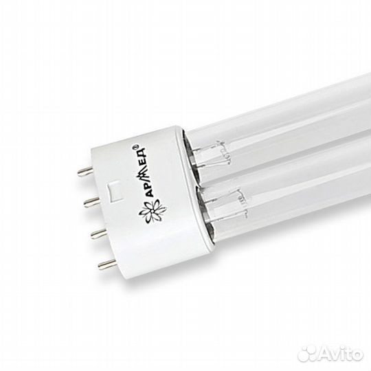 Лампа ультрафиолетовая ZW15S19W (15 вт, цоколь 2G1