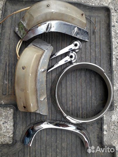 Элементы хромированные газ21