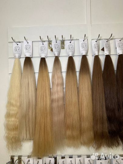 Волосы натуральные