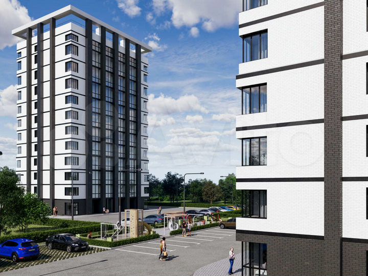 2-к. квартира, 52,1 м², 2/11 эт.