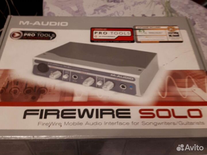 Внешняя звуковая карта M-Audio FireWire Solo