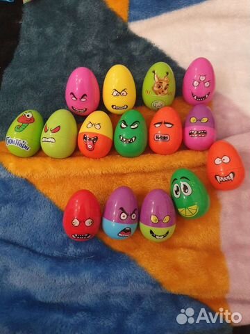 Свистолеты минилета яйца киндеры волчки эмоджи