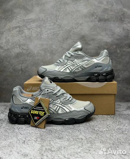 Кроссовки Asics Gel NYC Metallic Gore Tex Grey