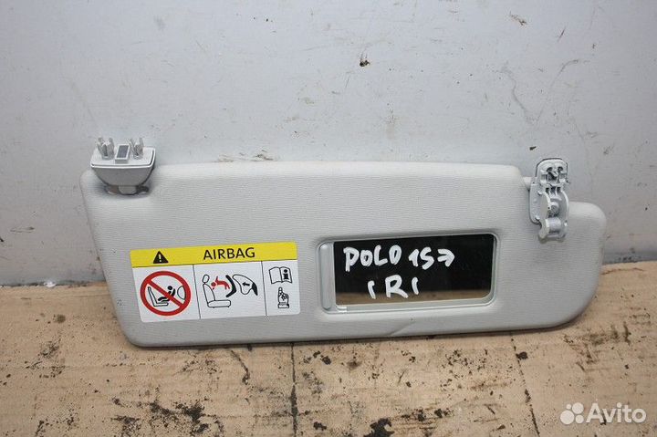 Козырек солнцезащитный Volkswagen Polo V (2009—2015)