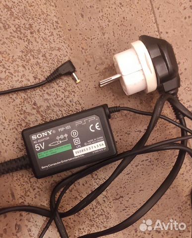 Кабель и зарядное устройство для PSP