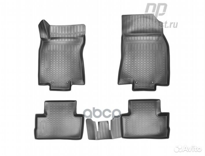 Коврики салона полиуретан NPA11C61608 norplast