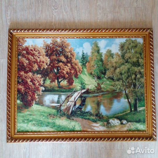 Картина Гобелен 90/70 см В раме