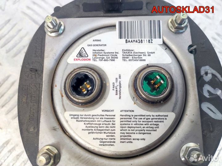 Подушка безопасности в руль BMW E39 32306880599