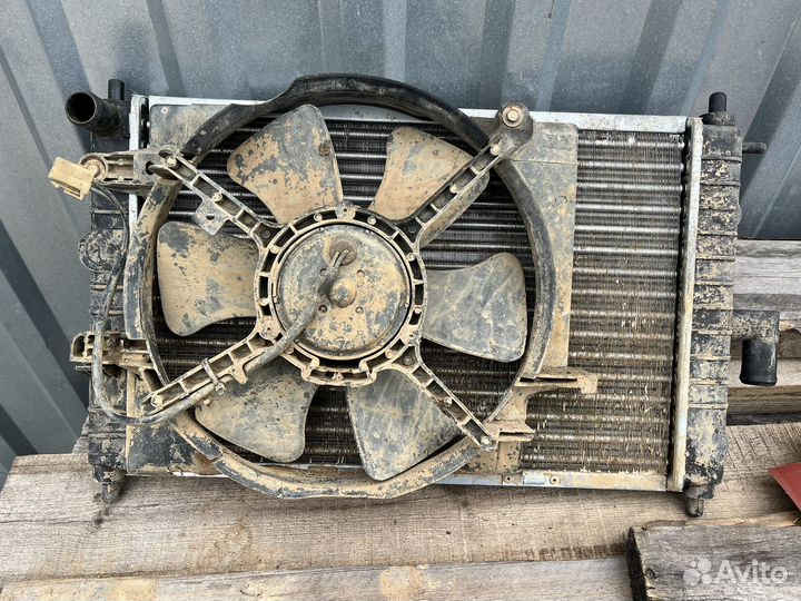 Радиатор охлаждения daewoo matiz