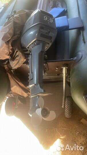 Лодка солар 350, sharmax 9,9(15), эхолот