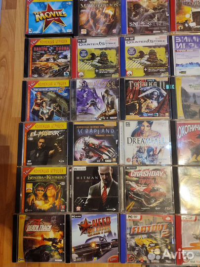 Компьютерные игры /CD 40дисков