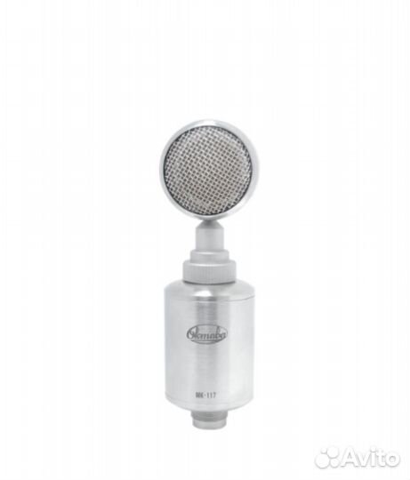 Микрофон Октава мк-117 никель в деревянном футляре