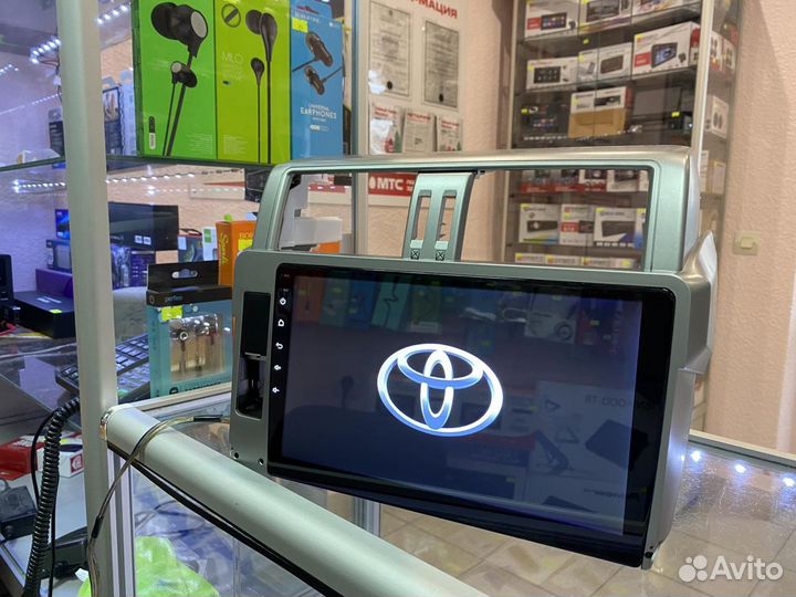 Магнитола android Toyota Prado 150 2013-2017