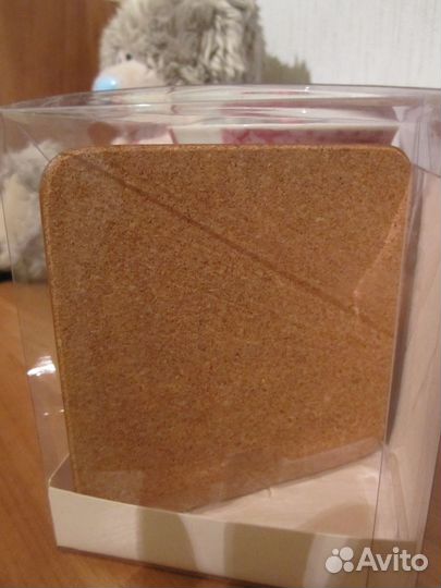 Набор чайный: кружка с подставкой