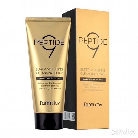 Farm Stay Омолаживающая очищающая Пенка 180мл