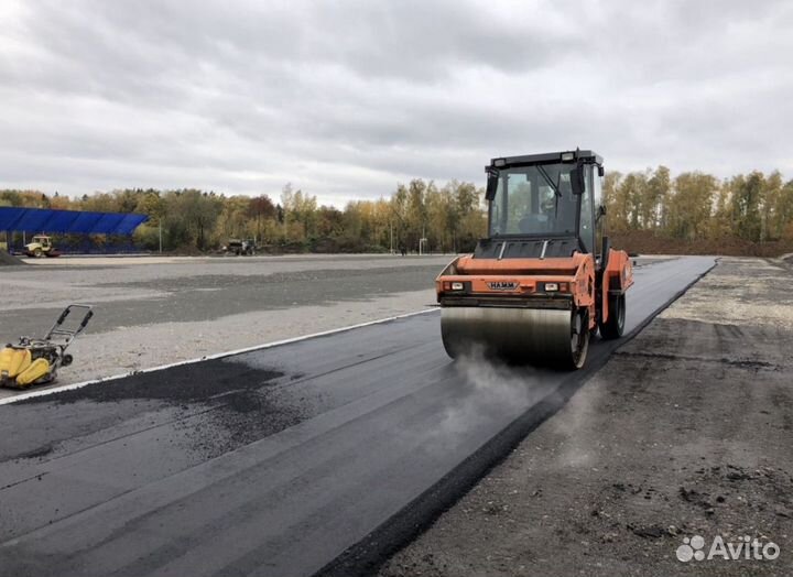 Асфальтирование укладка асфальта