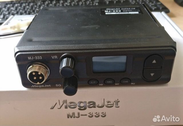 Радиостанция MegaJet MJ-333 с антенной sirio объявление продам