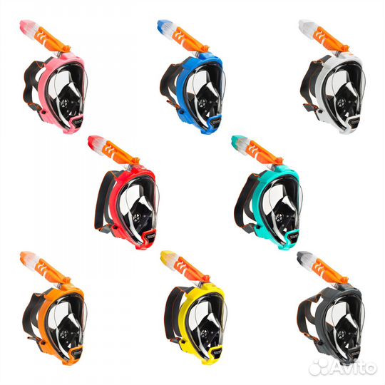 Маска для снорклинга Ocean Reef Aria QR+ желтая