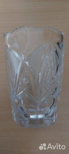 Хрустальная ваза для льда