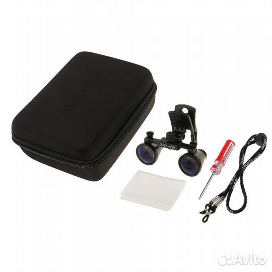 Лупа-Очки на прищепке операционные 3.5Х420мм