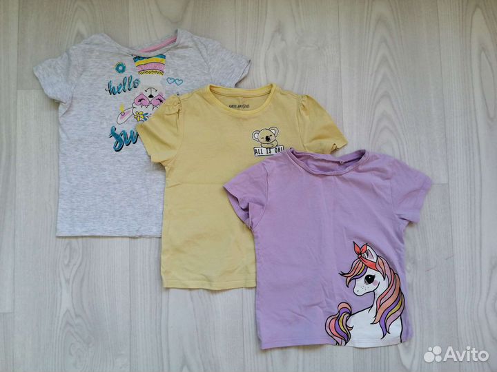 Вещи пакетом на девочку 110