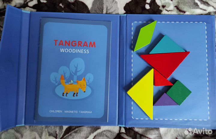 Танграм магнитный