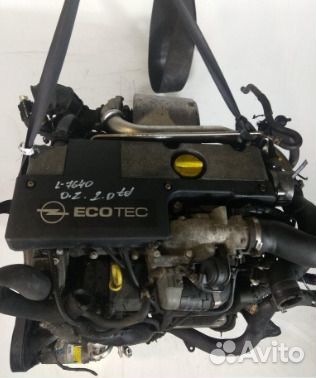 Двигатель Opel Zafira A 2.0d Y20DTH