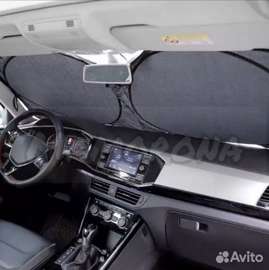 Солнцезащитная шторка на лобовое стекло