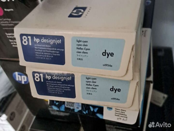 Печатающая головка hp 81 C4954A