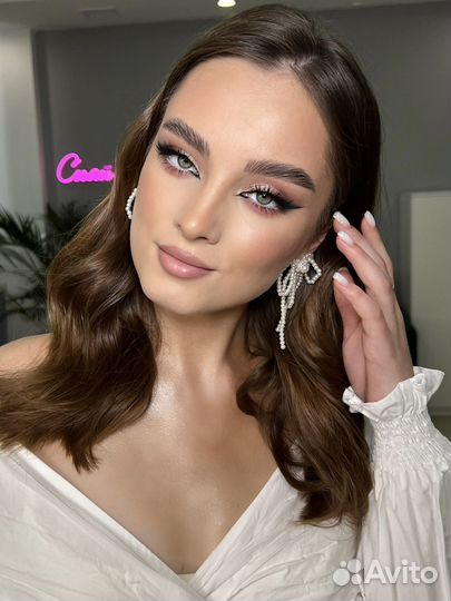 Макияж и прическа полный образ