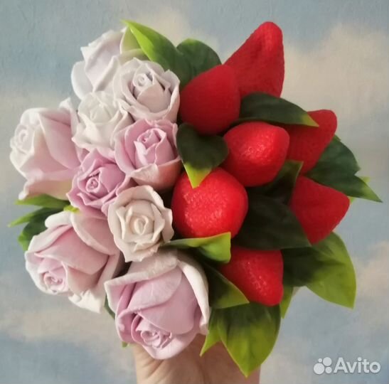 Бюджетные букетики из мыла ручной работы