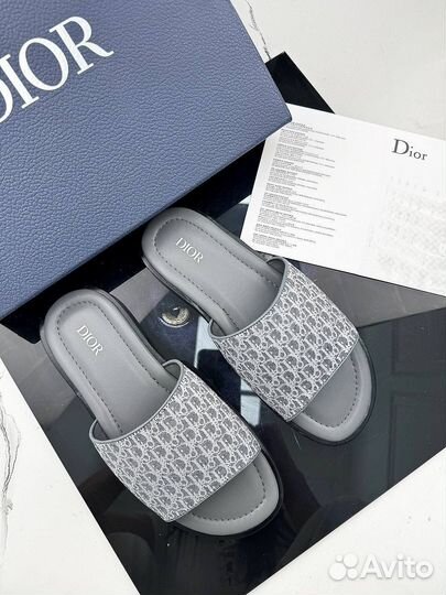 Шлепанцы мужские Dior