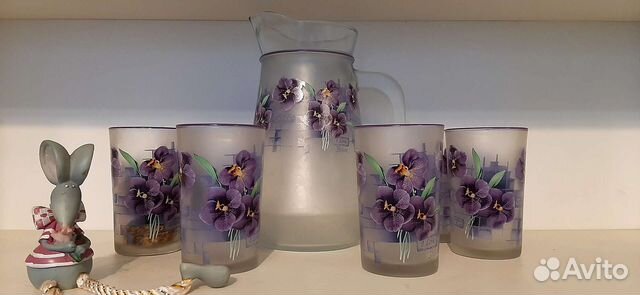 Набор кувшин и стаканы