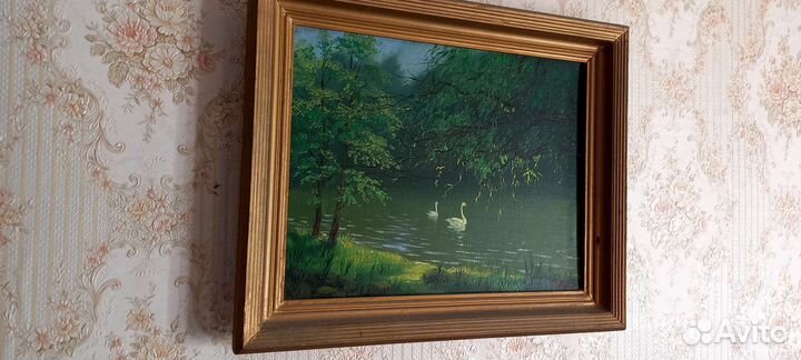 Картина маслом на холсте бу Адамов Алексей