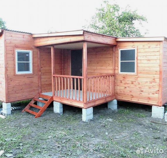 Дачный летний домик