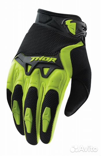 Мотоперчатки Thor для мото/квадр/вело экстрима