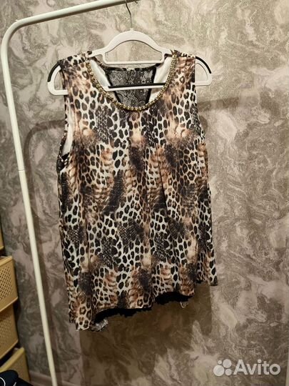 Рубашка без рукавов