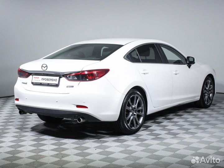Mazda 6 2.5 AT, 2017, 123 218 км