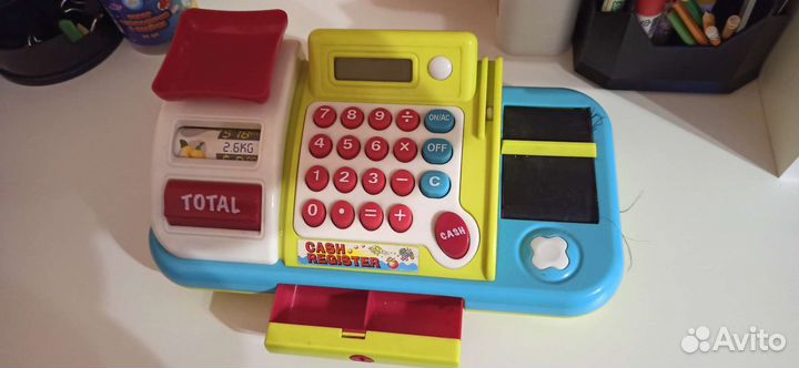Детская касса со звуковыми эффектами